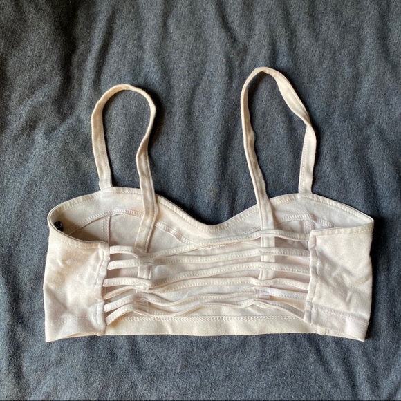 Brandy Melville White Bralette - Picture 2 of 2